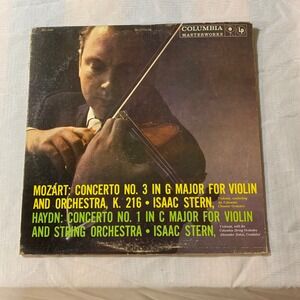 Isaac Stern Mozart Haydn Violin Concertos Columbia Masterworks ML 5248 Vinyl LP